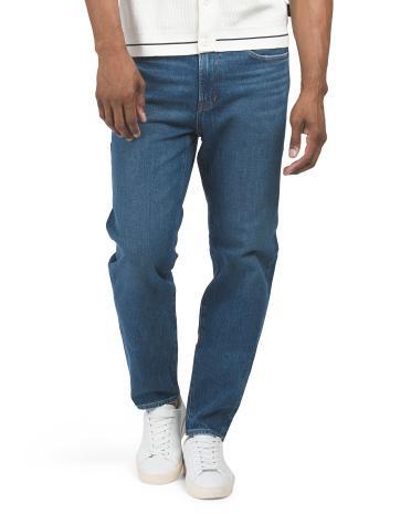 Relax Taper Fit Denim Jeans For Men Product Image