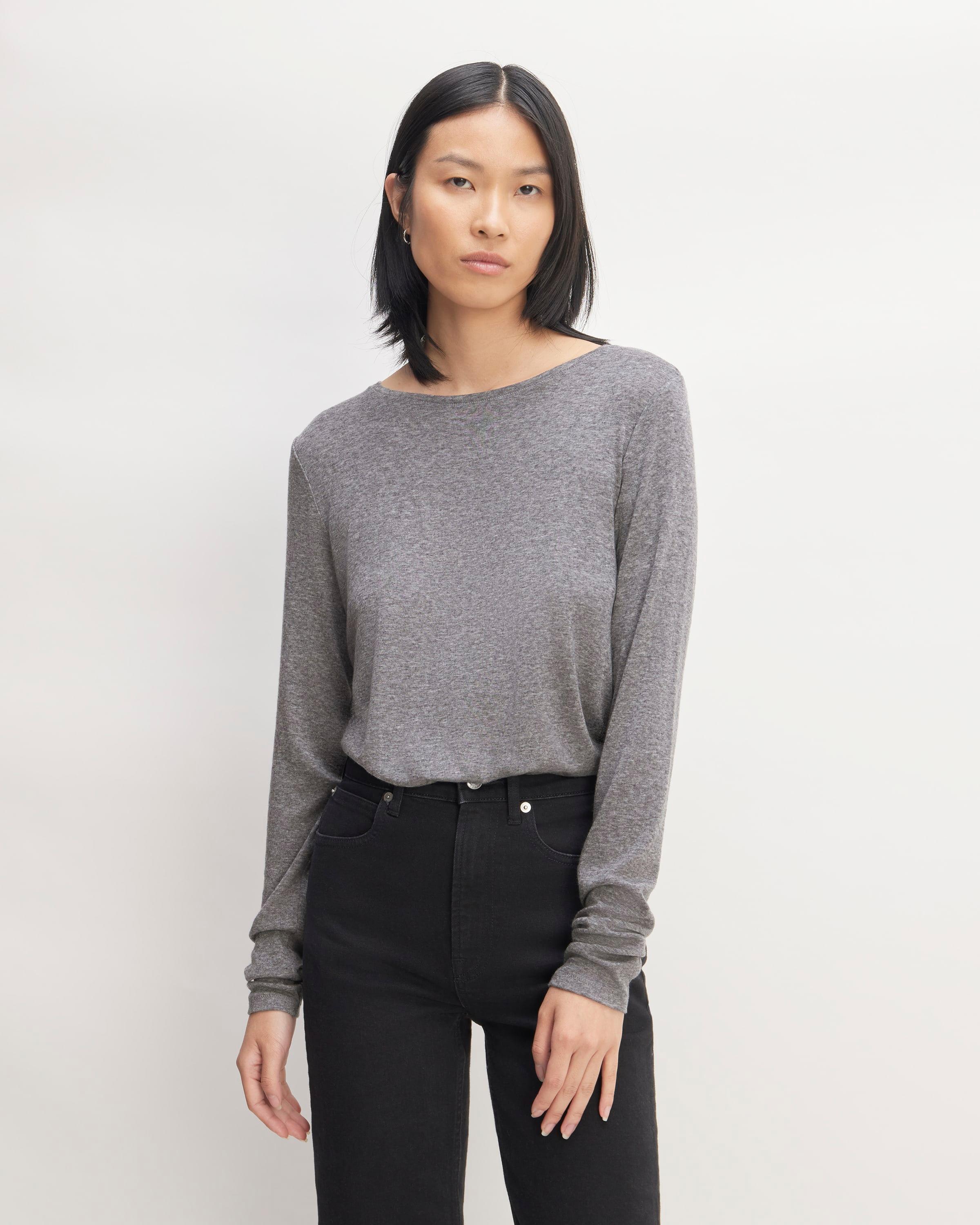 The Long-Sleeve Tee in Butterluxe Product Image