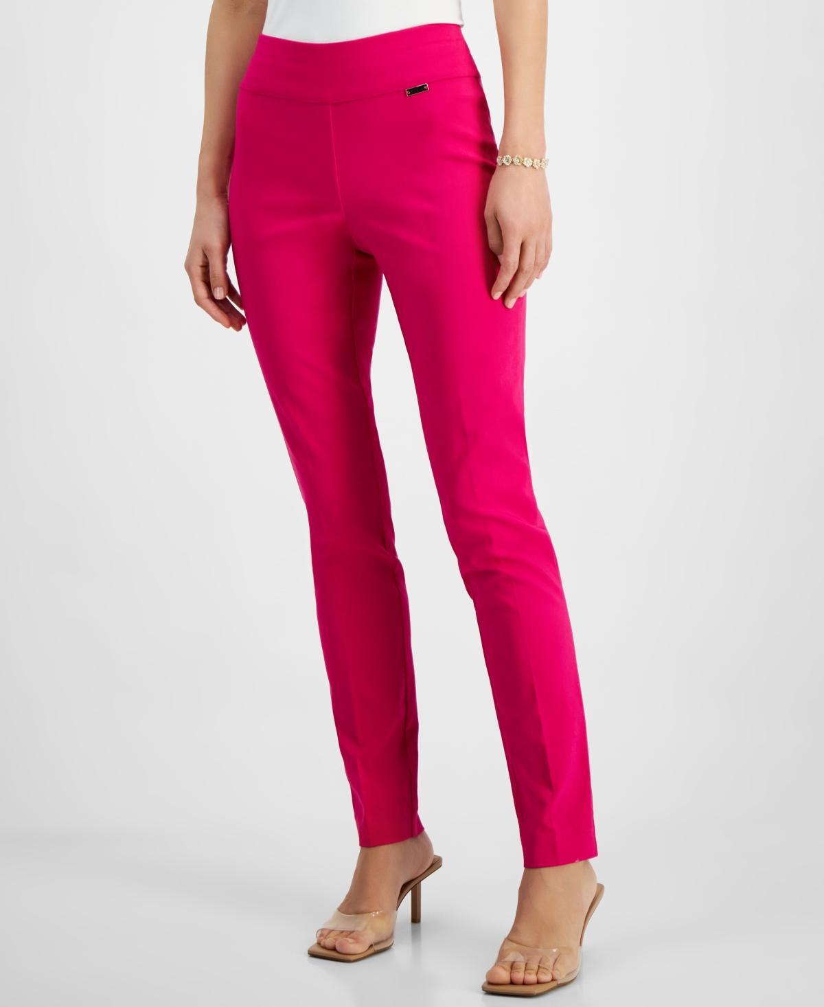 Mid-Rise Petite Tummy-Control Skinny Pants, Petite & Petite Short, Created for Macy's Product Image