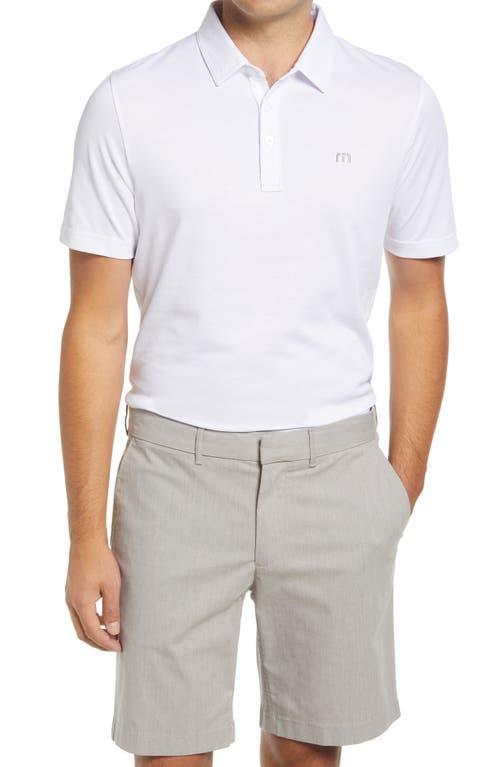 TravisMathew Zinna Performance Stretch Short Sleeve Polo Shirt Product Image