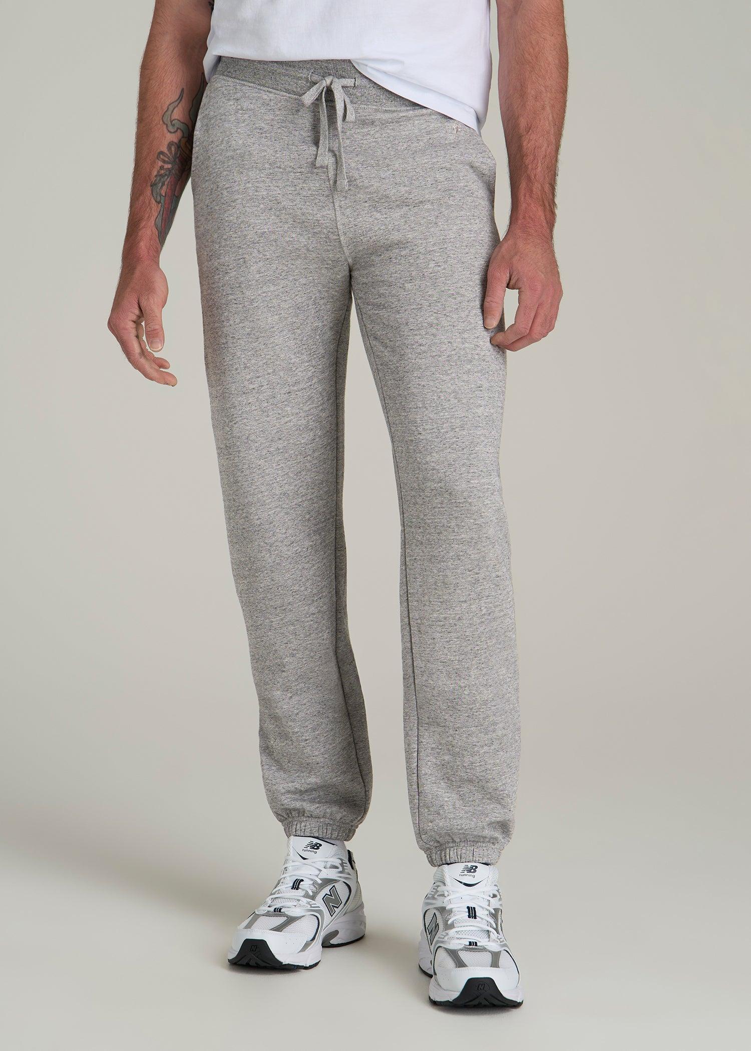 Wearever 2.0 Fleece Sweatpants for Tall Men in Heathered Grey Male Product Image