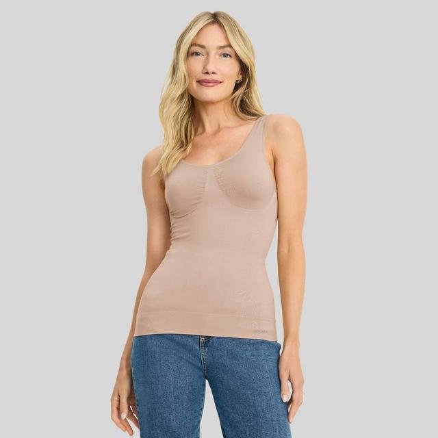 Jockey Generation Womens Body Smoothing Tank Top - Light Beige Product Image