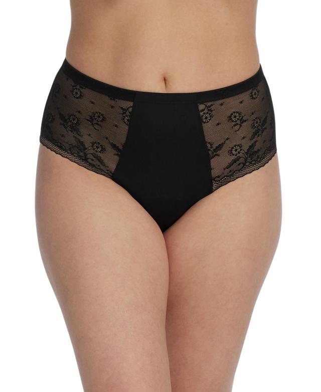 Skarlett Blue Womens Lacy High Rise Brief Product Image