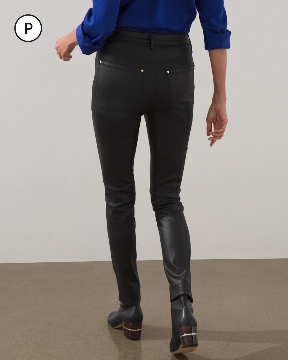 Petite Coated Slim Jeans Product Image