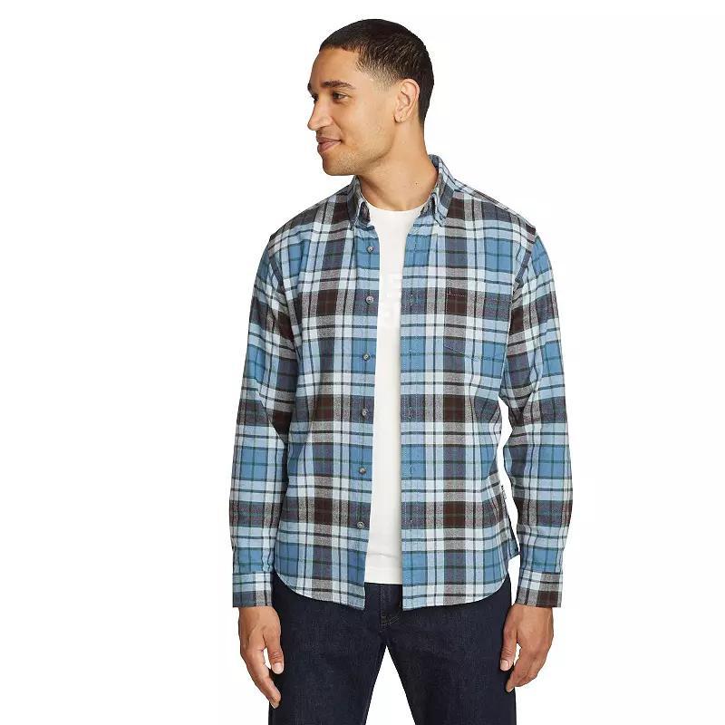 Mens Eddie Bauer Field Flannel Button-Down Shirt Product Image