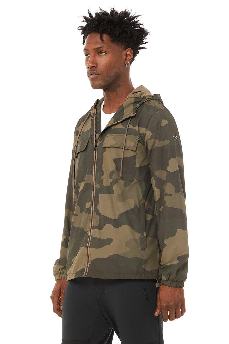 Stride Jacket - Olive Branch Camouflage Male Product Image