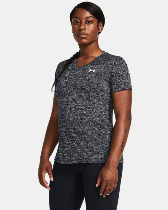 Womens UA Tech Twist V-Neck Short Sleeve Product Image