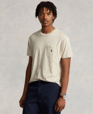 Polo Ralph Lauren Mens Classic-Fit Jersey Pocket T-Shirt Product Image