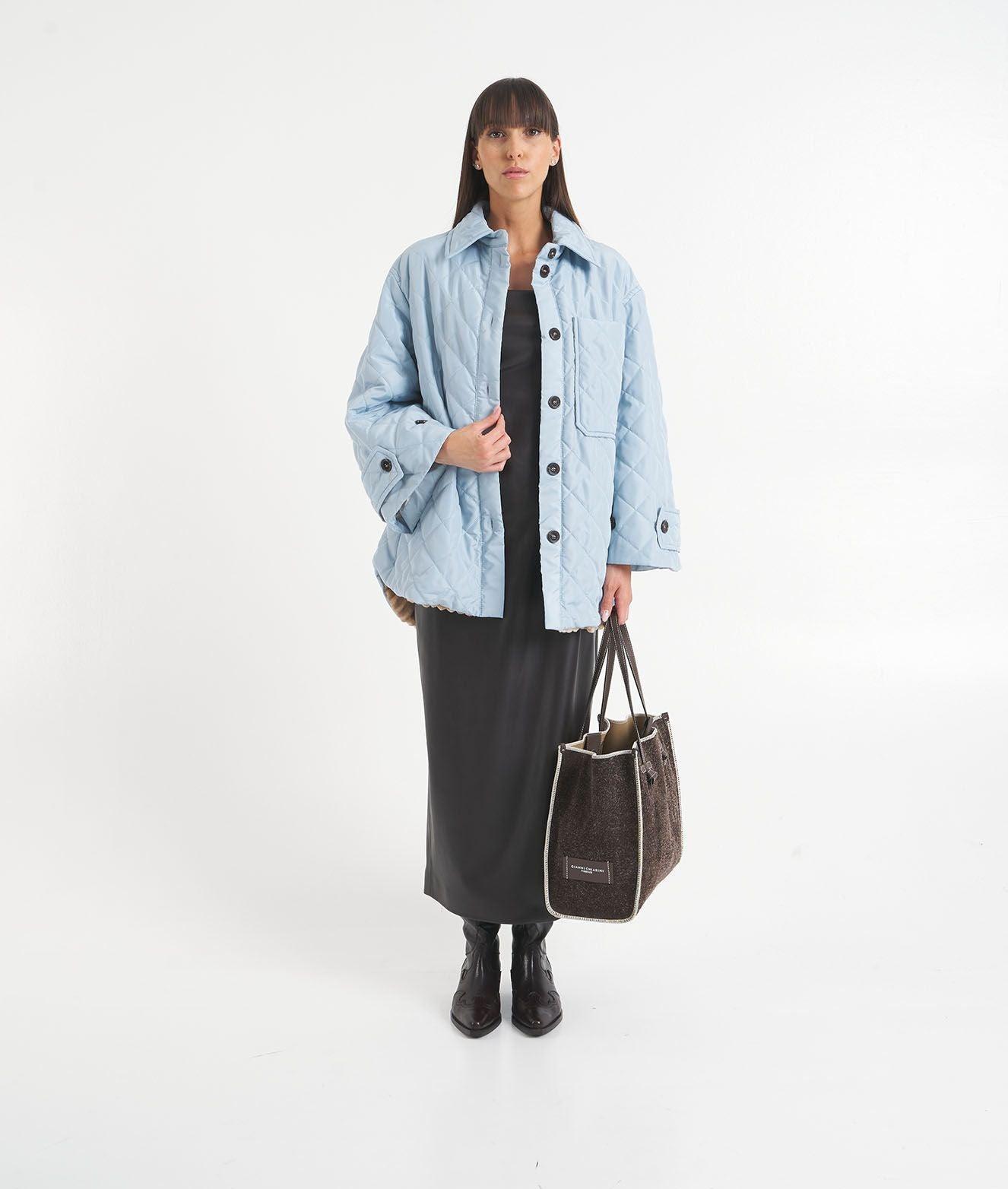 Shopper in loden ‘Marcella’ Female Product Image