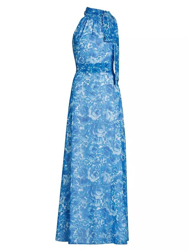 Kayla Floral Chiffon Gown Product Image