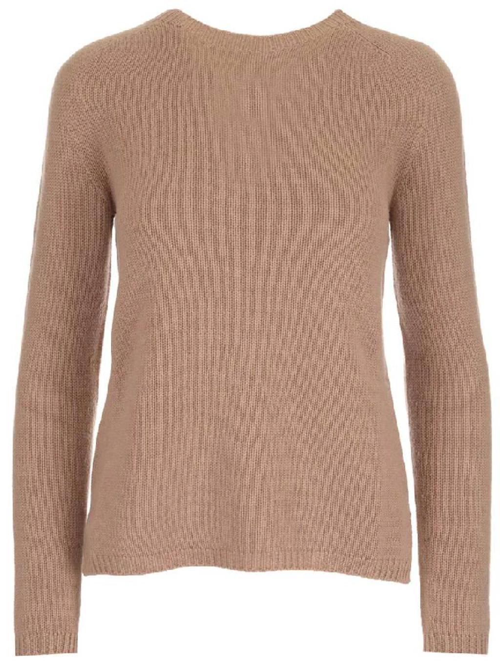 's  Crewneck Knitted Sweater In Brown product image