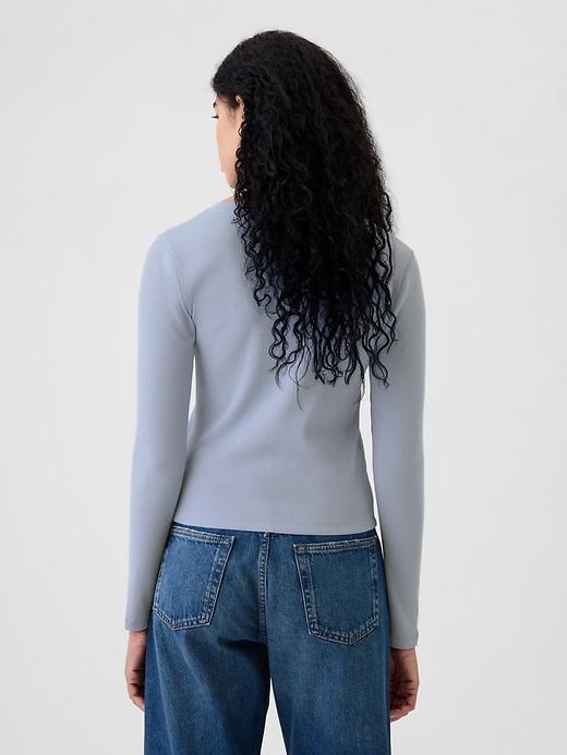 Modern Rib Cardigan Product Image