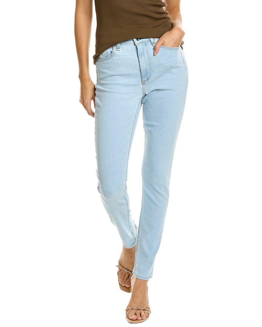 RAG & BONE Nina Paeonia High-rise Skinny Jean In Blue Product Image