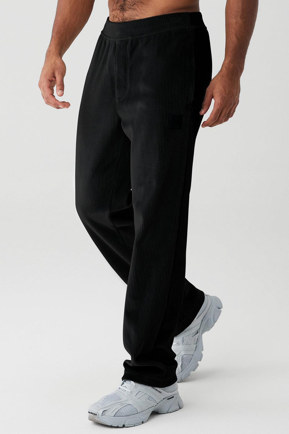 Velour Baller Pant - Black Product Image