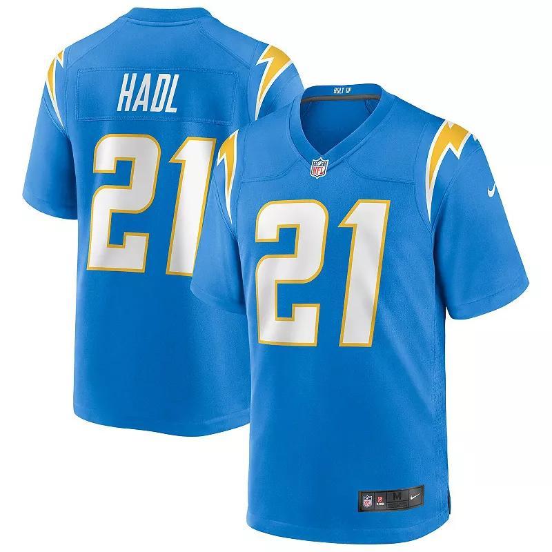 Mens Nike John Hadl Powder Blue Los Angeles Chargers Game Retired Player Jersey Product Image