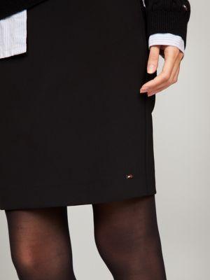 Solid Stretch Pencil Skirt Product Image