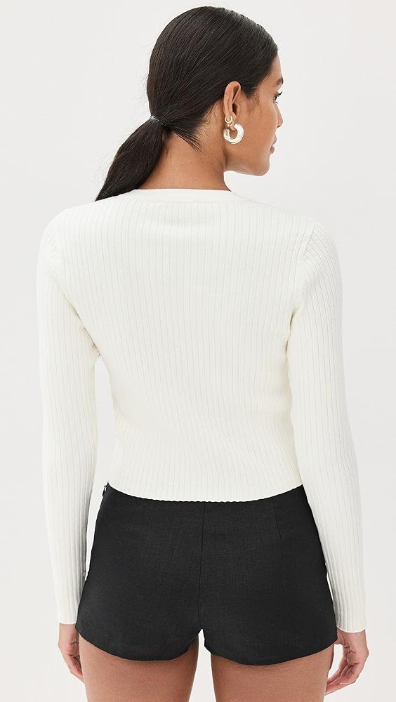 Reformation Joanne Cotton Cardigan | Shopbop Product Image