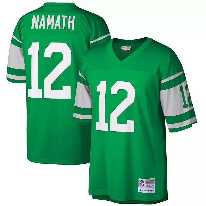 Mens Mitchell & Ness Joe Namath New York Jets Big & Tall 1968 Retired Player Replica Jersey Product Image