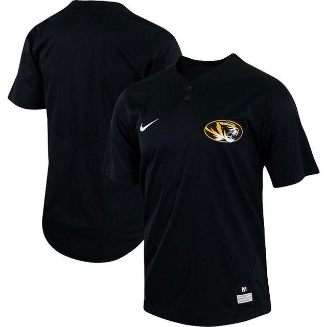 Mens Nike Missouri Tigers Two-Button Replica Baseball Jersey Product Image