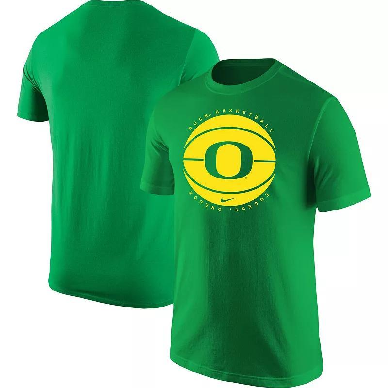 Mens Nike Oregon Ducks Basketball Logo T-Shirt Product Image