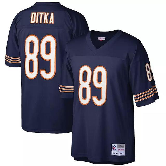 Mens Mitchell & Ness Mike Ditka Chicago Bears Retired Player Legacy Replica Jersey Blue Product Image