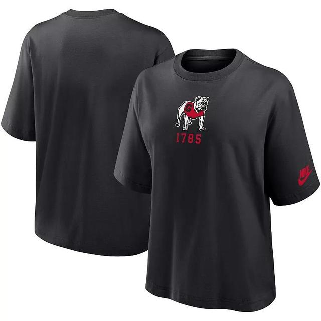 Womens Nike Georgia Bulldogs Boxy Legacy Established T-Shirt Product Image