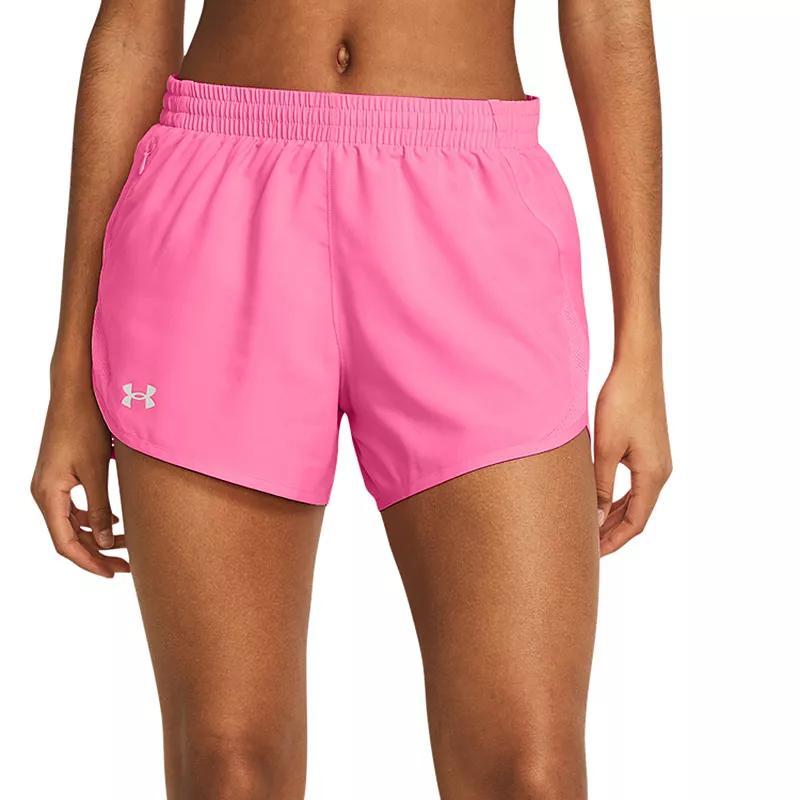 Plus Size Under Armour Fly-By Shorts, Womens Product Image