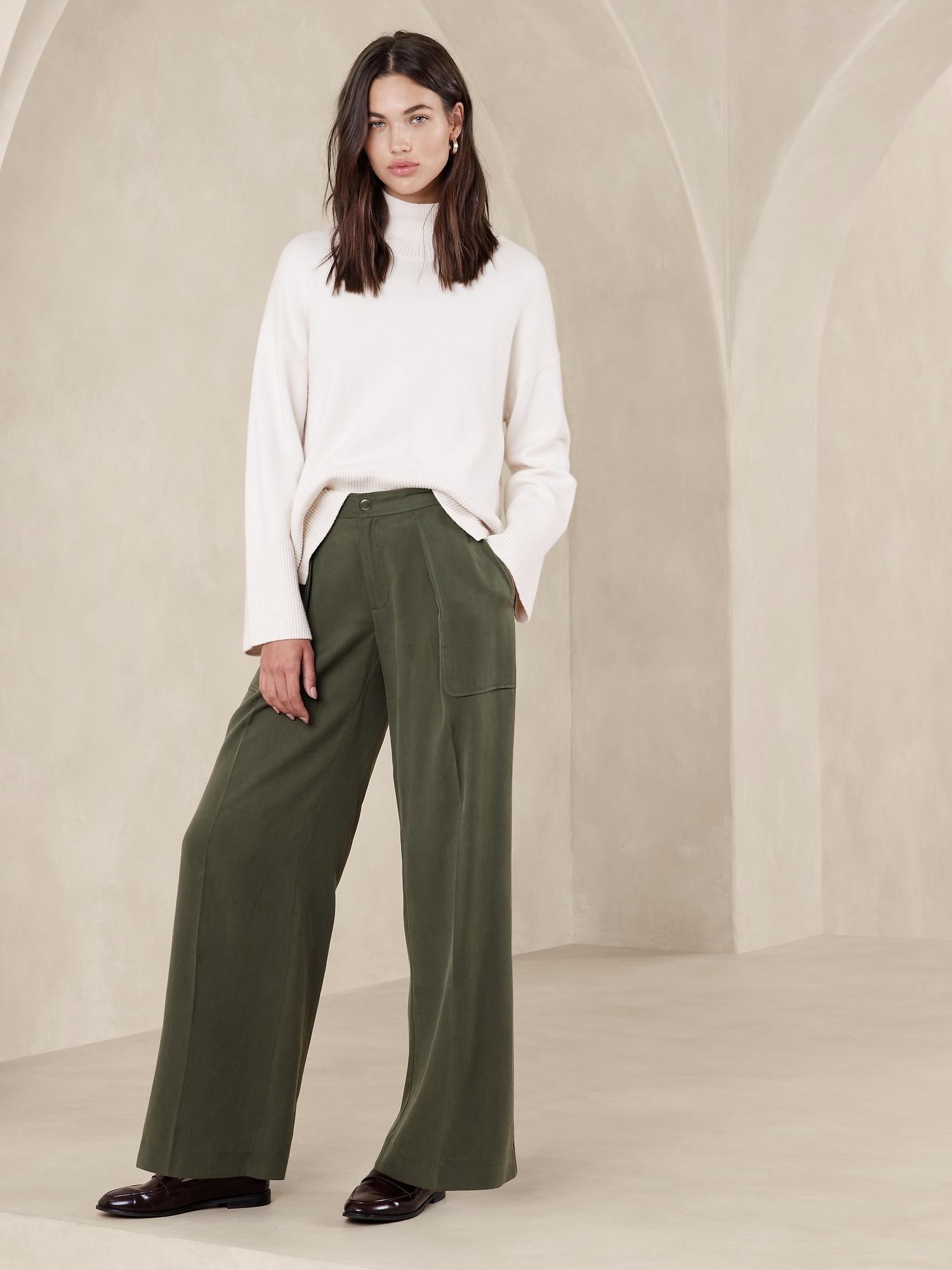 TENCEL&#153; Wide-Leg Pant Product Image