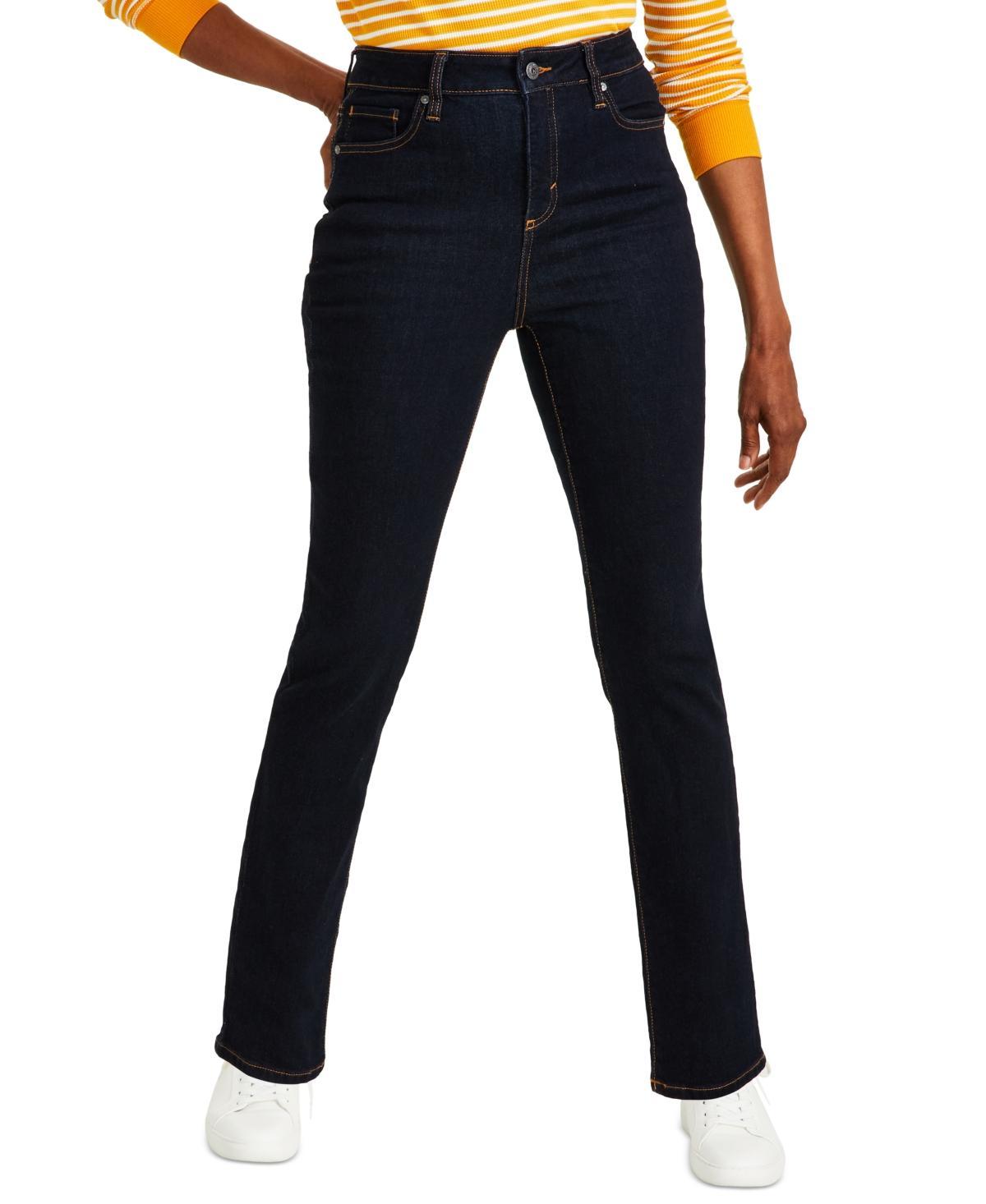 Style & Co Womens Straight-Leg High Rise Jeans, Created for Macys Product Image