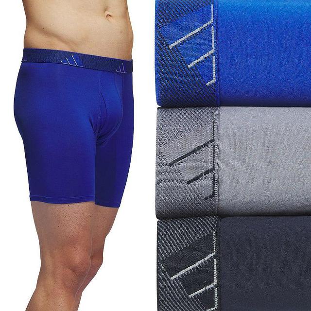 Mens adidas 3-pack Microfiber Boxer Briefs Product Image