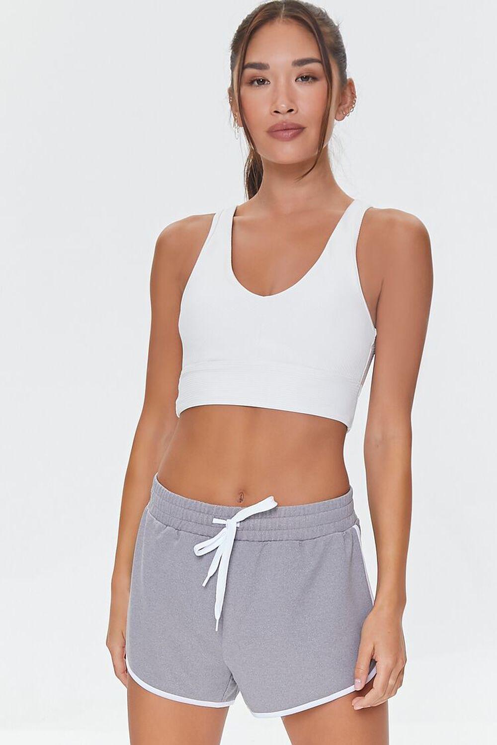 Active Drawstring Ringer Shorts | Forever 21 Product Image