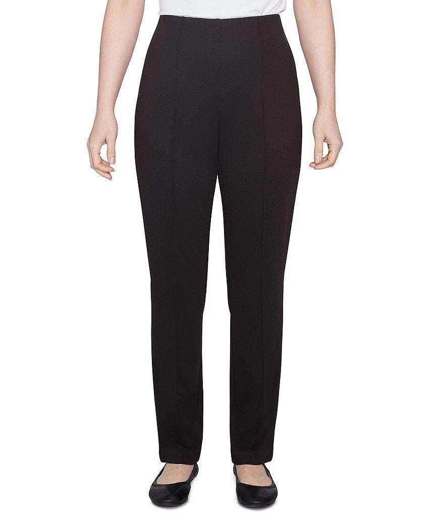 Ruby Rd. High Rise Front Seam Straight Leg Pull-On Pants Product Image