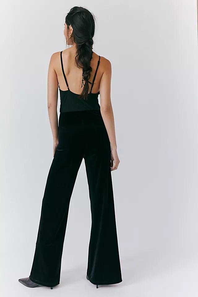 Nightcap Velvet Corset Jumpsuit Product Image