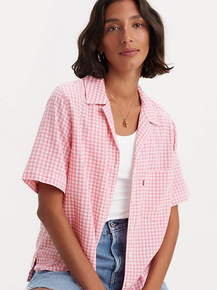 Levis Joyce Short Sleeve Resort Shirt - Womens Product Image