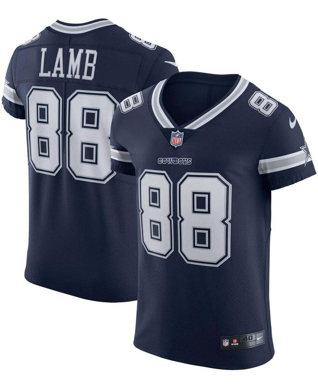 Mens Nike CeeDee Lamb Dallas Cowboys Vapor Elite Jersey Blue Product Image