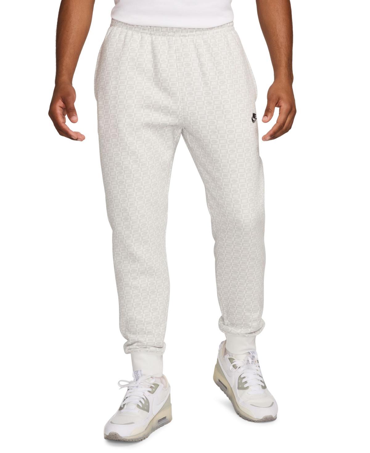 Nike Mens Sportswear Club Monogram Joggers - Smtwht Product Image