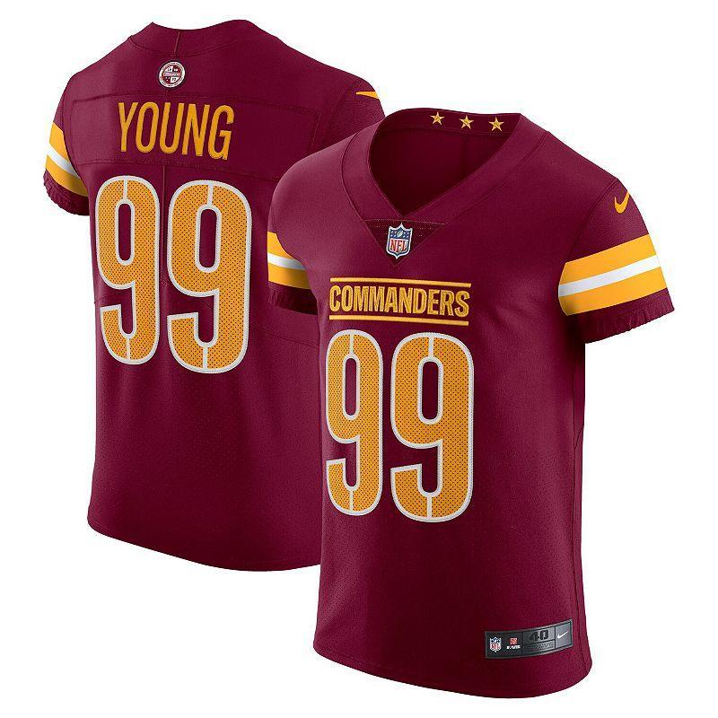 Mens Nike Sean Taylor Burgundy Washington Commanders Vapor Elite Retired Player Jersey Product Image