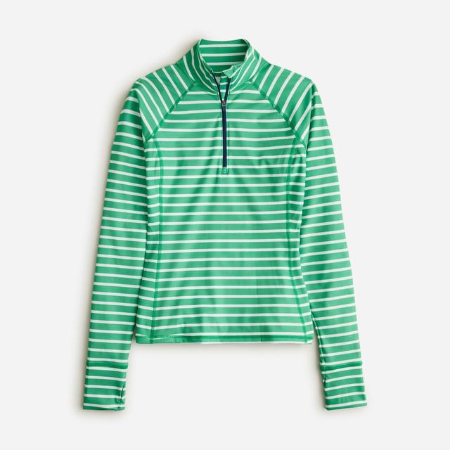 CloudStretch half-zip pullover in stripe Product Image