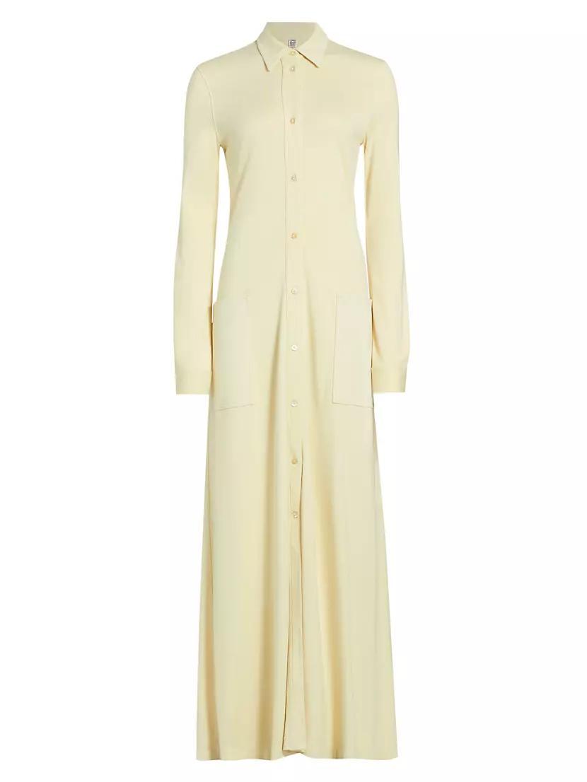 Flowing Jersey Shirtdress Product Image