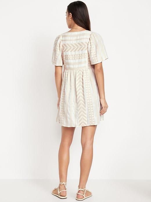 Jacquard Mini Swing Dress Product Image