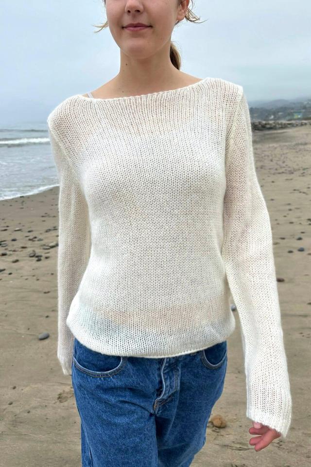 Colette Boat Neck Sweater Product Image