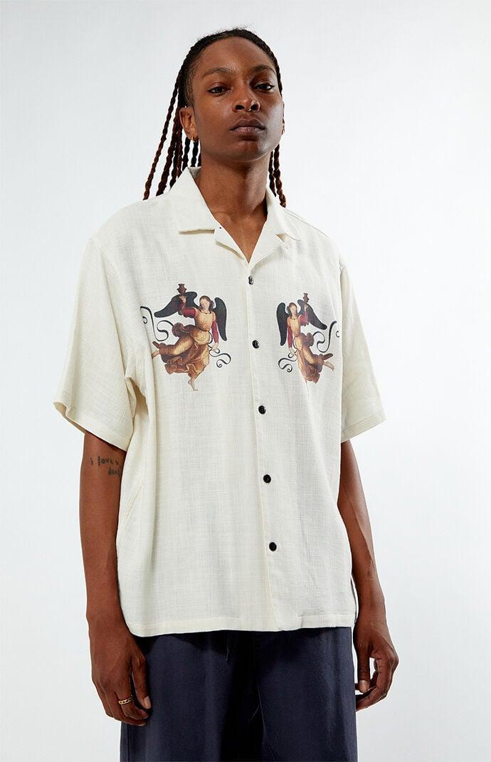 Men's Madonna Oversized Camp Shirt Product Image