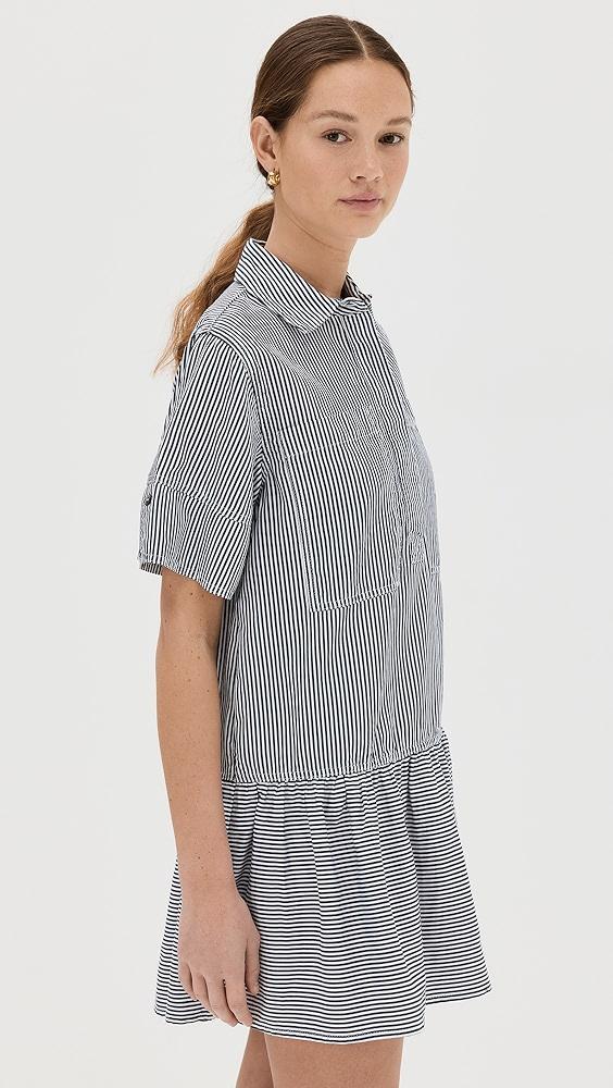 SIMKHAI Cris Short Sleeve Shirtdress | Shopbop Product Image