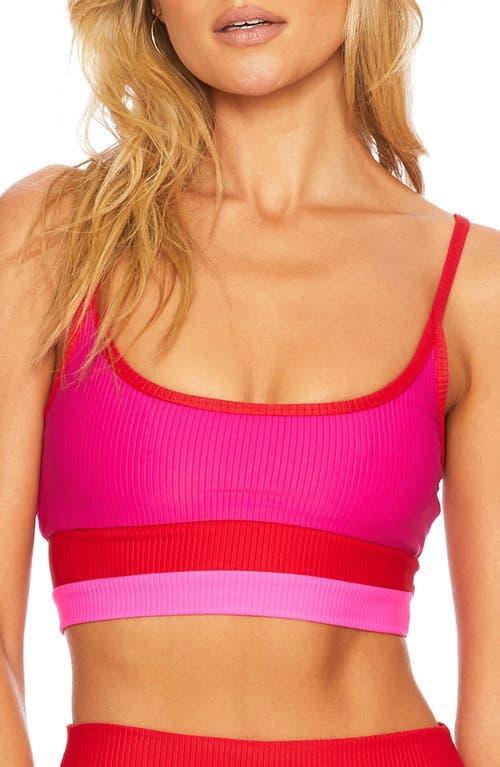 Beach Riot Eva Colorblock Bikini Top Product Image