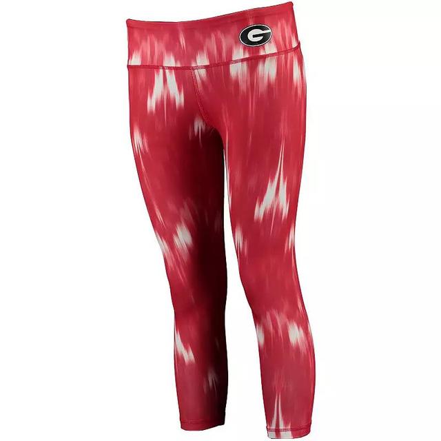 Womens chicka-d Georgia Bulldogs Slim Fit Campus Ikat Leggings Product Image