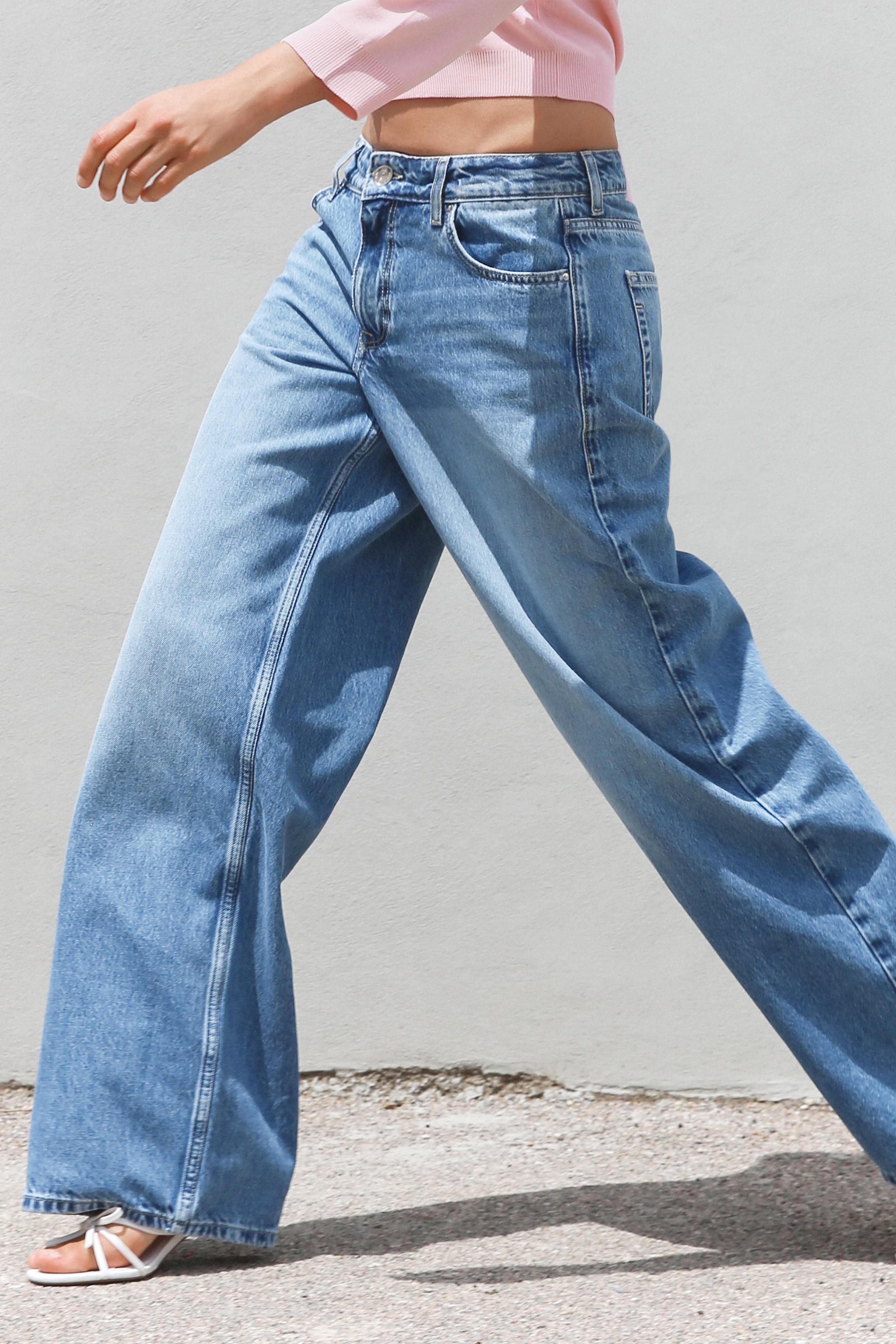 MID-RISE Z1975 WIDE LEG JEANS Product Image