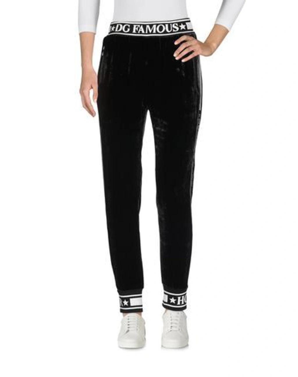 DOLCE & GABBANA Pants In Black Product Image