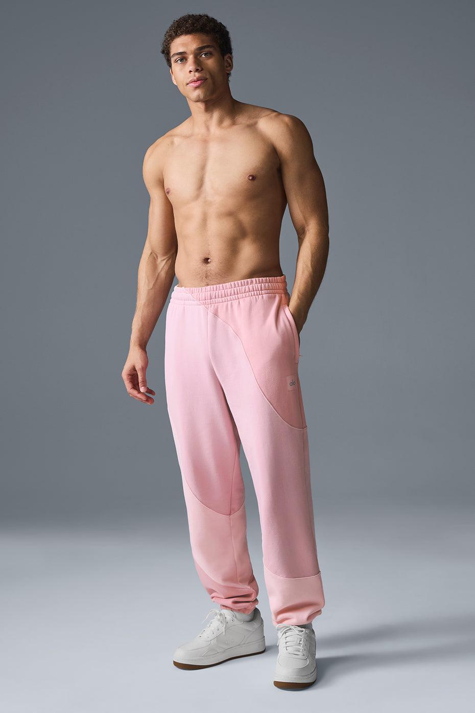 Make Waves Sweatpant - Sunset Pink Tonal Male Product Image