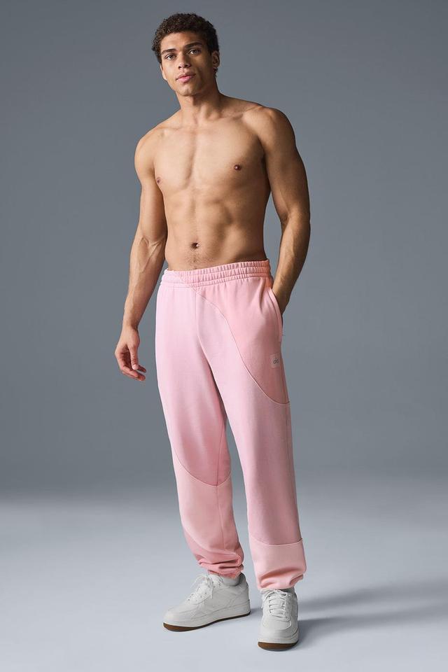 Make Waves Sweatpant - Sunset Pink Tonal Male Product Image