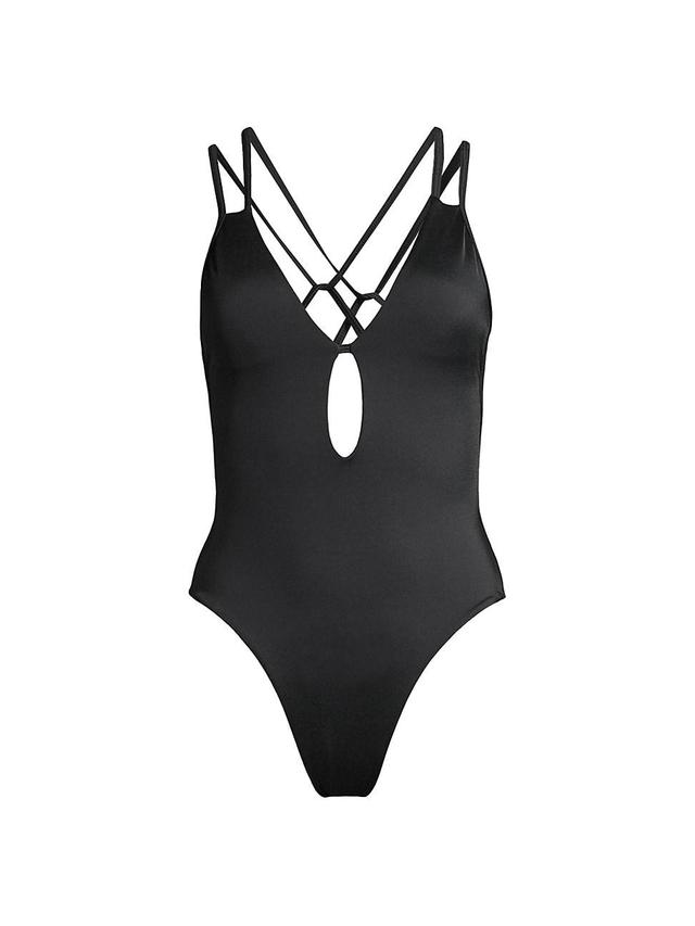 Womens Isla Crisscross One-Piece Swimsuit Product Image